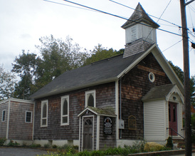 Current view of the St. David AME Zion Church, Eastville, Sag Harbor