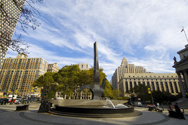 Current view of Execution Grounds: Foley Square