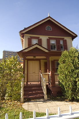 Current view of the Lewis H. Latimer House Museum