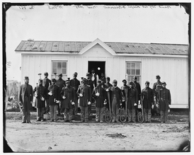 Rikers Island - Black soldiers, Civil War, training