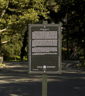 Current view of the Seneca Village site